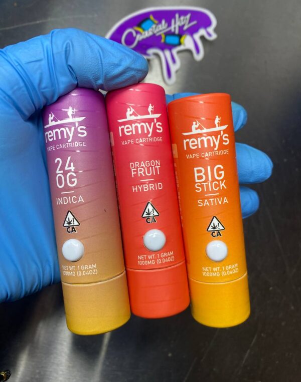 Remy's vape cartridges